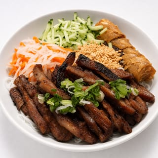 V1. Bún Thịt Nướng Chả Giò
