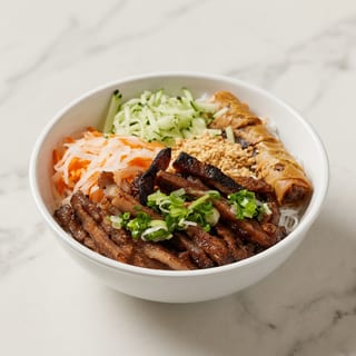 V1. Bún Thịt Nướng Chả Giò